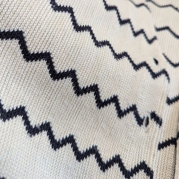 TORY BURCH silk cardigan sweater M L - Picture 10 of 12